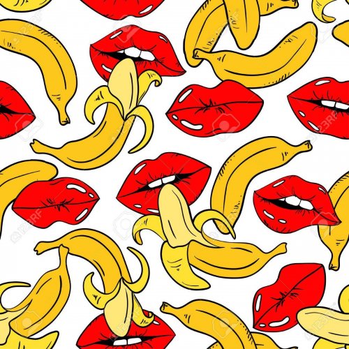 65431090-seamless-pattern-with-sexy-red-female-lips-and-banana-fruits-on-a-white-background-.jpg