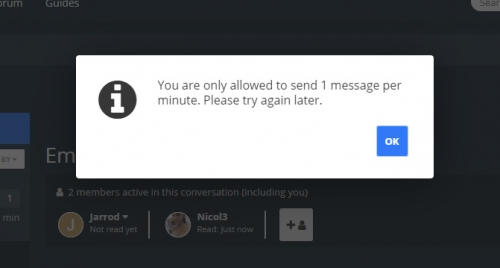 Messenger Error