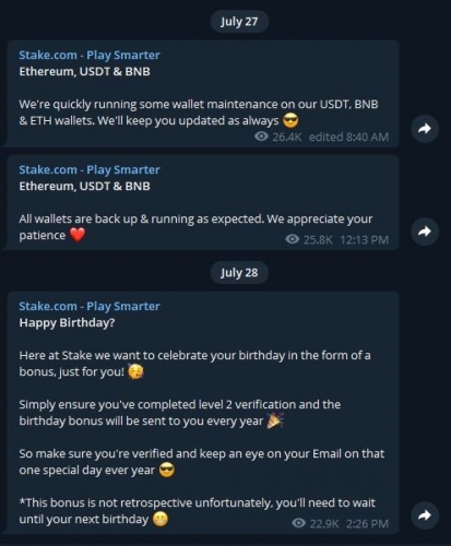Stake Happy Birthday for me.JPG
