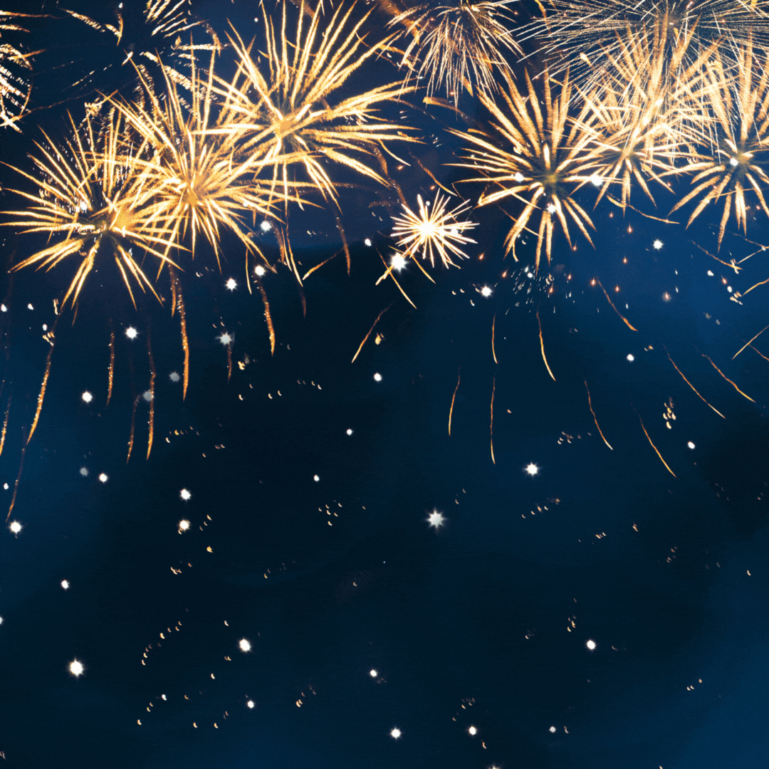Dark Blue Happy New Year Instagram Post.gif