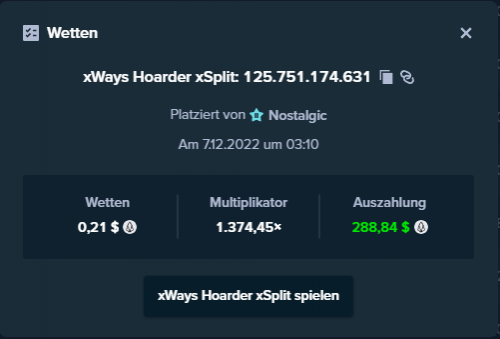Slots - xWays Hoarder xSplit - 1374,45x (288,84$ Win!, Superbonus reingespinnt!!).png
