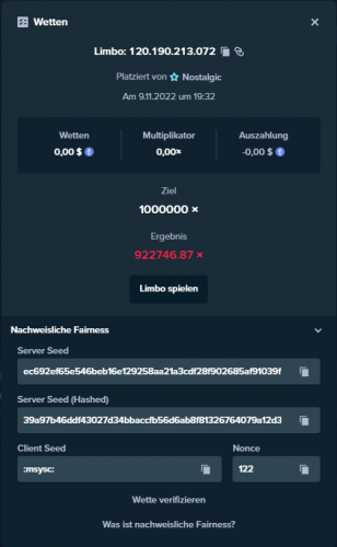 Limbo - 922746,87x Ergebnis bei 1mio hunt! scam! hahahahaha.png