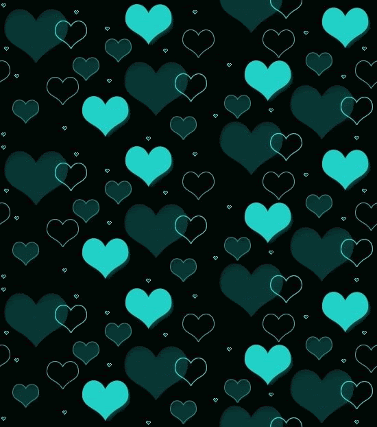 animated teal and black heartsgif gif by naikolei27 Photobucket.gif