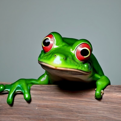 funny-green-tree-frog-illustration-colorful-toad-vector-cute-wildlife-animal-hd-icon-meme-wallpaper-generative-ai-273746243.jpg