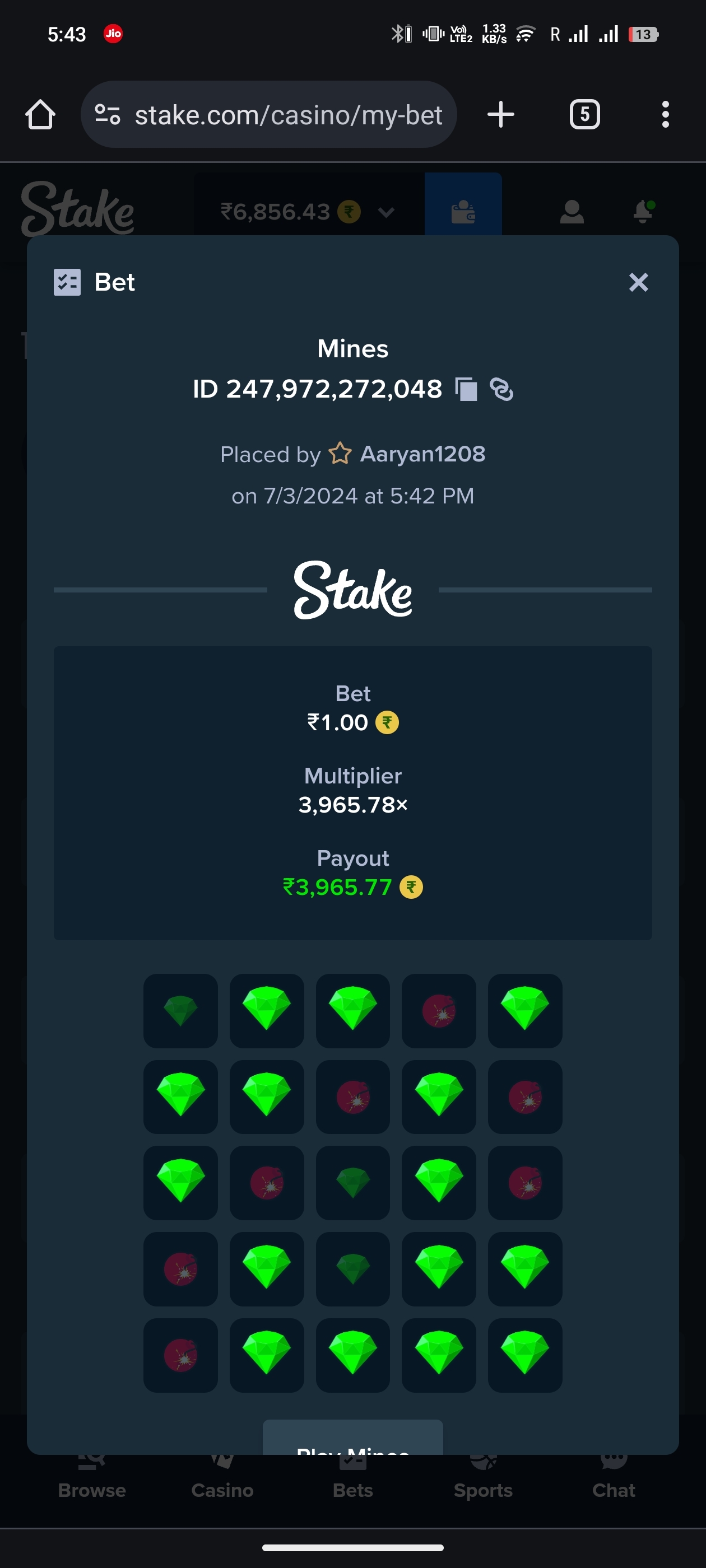 Mines Online Casino Game: A Review for Indian Players