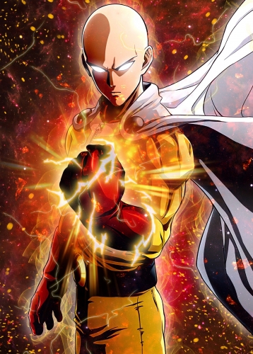 39-One-Punch-Man-Saitama-Metal-Poster-scaled.jpg