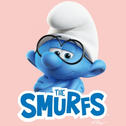 the-smurfs-gift-brainy-smurf-and-logo-kids-premium-hoodie.jpg